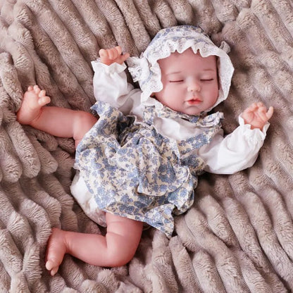Evelyn - Lifelike Sleeping Reborn Baby Doll (18") by chimidoll