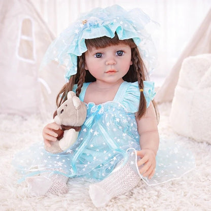 Blue Doll Country-style Clothing by chimidoll