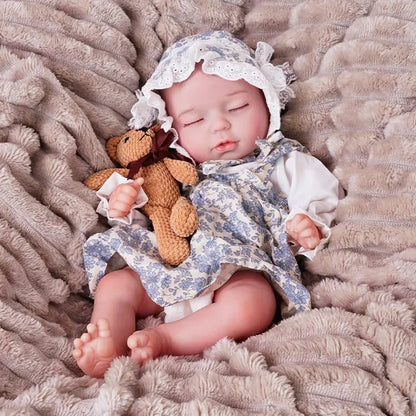 Evelyn - Lifelike Sleeping Reborn Baby Doll (18") by chimidoll