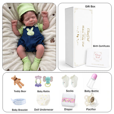 Jamie 20" Realistic Full Silicone Reborn Baby Doll