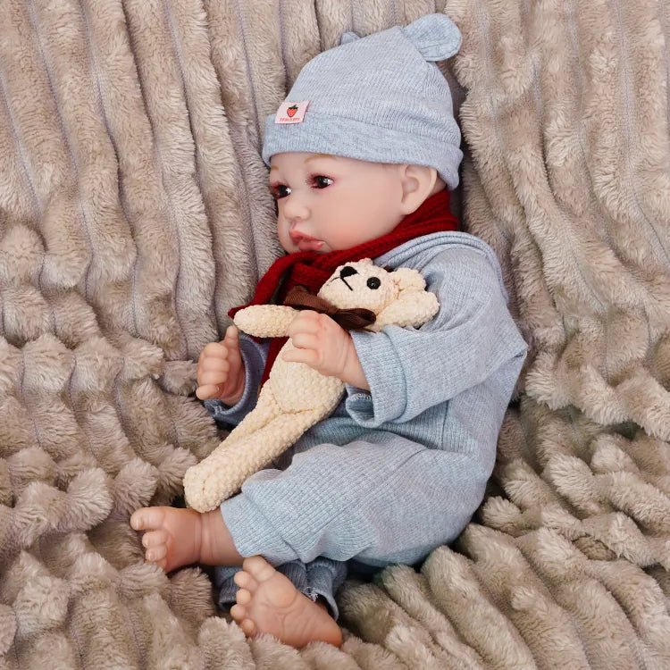 Liam - Lifelike Reborn Baby Doll (18") by chimidoll