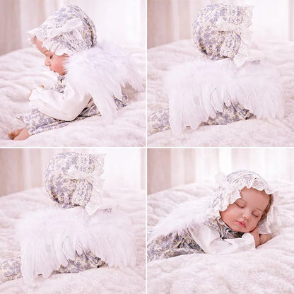 Petit Ange - Poupée bébé reborn endormie (50 cm)