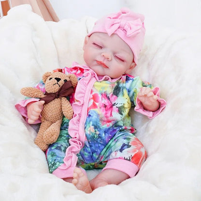 Bella -Lifelike Sleeping Reborn Baby Doll (18") by chimidoll