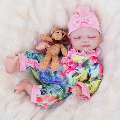 Bella -Lifelike Sleeping Reborn Baby Doll (18") by chimidoll