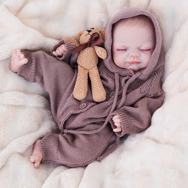 Bella -Lifelike Sleeping Reborn Baby Doll (18") by chimidoll