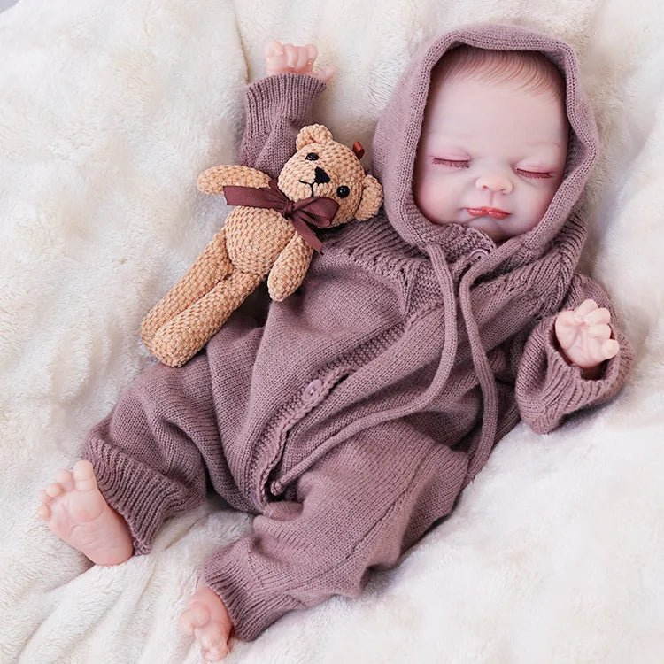 Bella -Lifelike Sleeping Reborn Baby Doll (18") by chimidoll