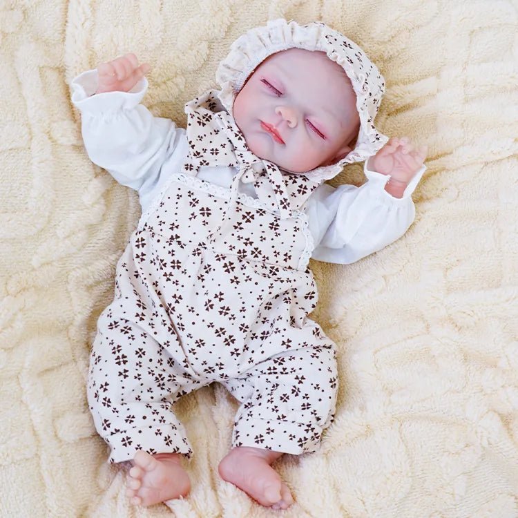 Mia - Lifelike Sleeping Reborn Baby Doll (18") by chimidoll