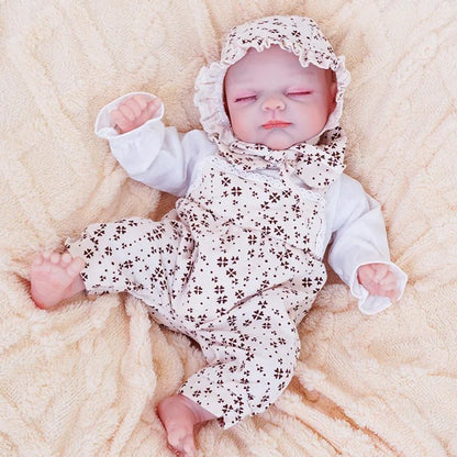 Mia - Lifelike Sleeping Reborn Baby Doll (18") by chimidoll