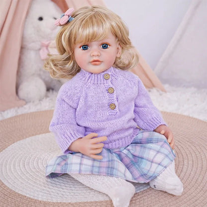 Chimidoll - muñeca reborn de niño pequeño, atuendo casual moderno.