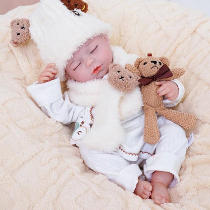 Zoe - Lifelike Sleeping Reborn Baby Doll (20") by chimidoll