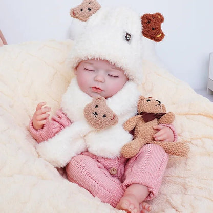 Isla - Lifelike Sleeping Reborn Baby Doll (20") by chimidoll