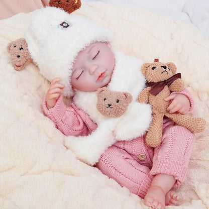Isla - Lifelike Sleeping Reborn Baby Doll (20") by chimidoll