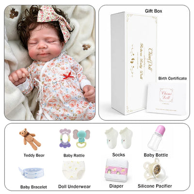 Elodie 20" Realistic Full Silicone Reborn Baby Doll