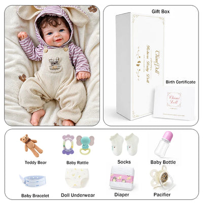 Finley 20" Realistic Full Silicone Reborn Baby Doll