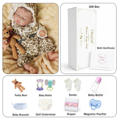 18" Lifelike Reborn Baby Doll - chimidoll