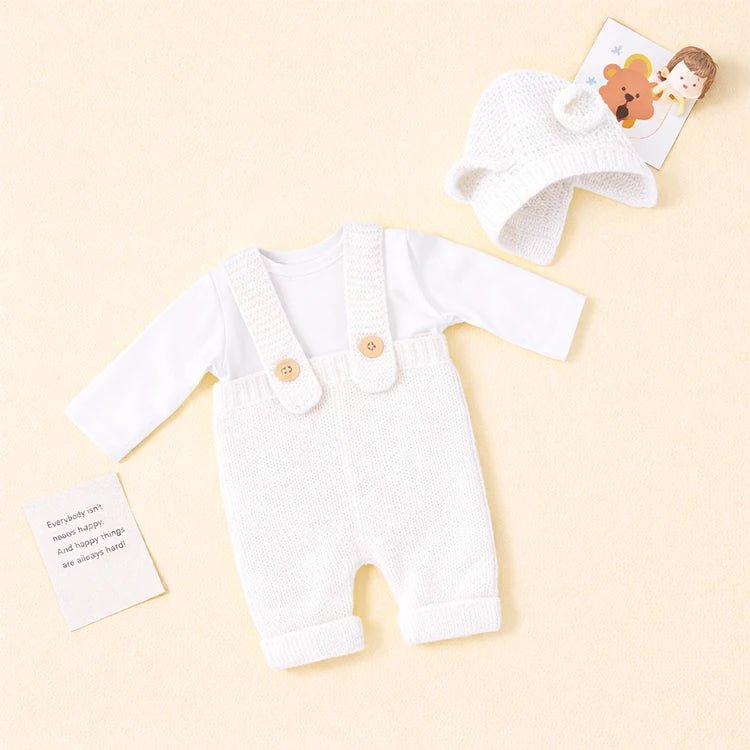Süße Puppenkleidung mit Bärenmütze – chimidoll