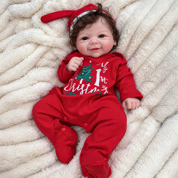 Molly muñeca reborn de silicona completa