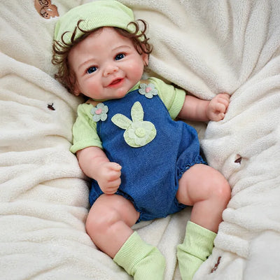 Teddy 20" Realistic Full Silicone Reborn Baby Doll