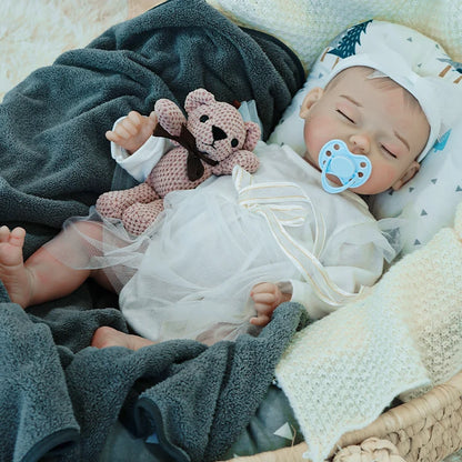 baby dolls | reborn baby dolls | reborn dolls sleeping | reborn doll toys | 20 inch reborn dolls | preemie reborn dolls | authentic detailing | intricate artistry | gentle realism | snuggly finish | collectible charm