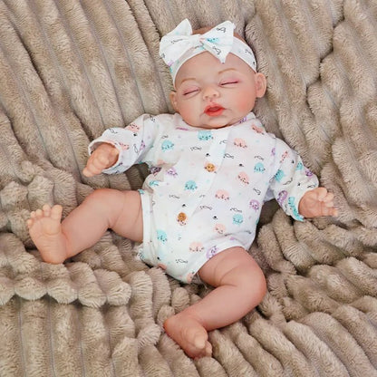 Eleanor - Lifelike Sleeping Reborn Baby Doll (18") chimidoll