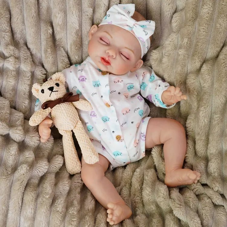 Eleanor - Lifelike Sleeping Reborn Baby Doll (18") chimidoll