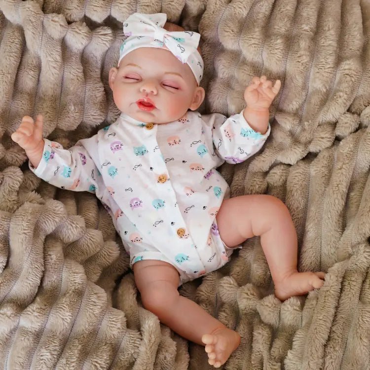 Eleanor - Lifelike Sleeping Reborn Baby Doll (18") chimidoll