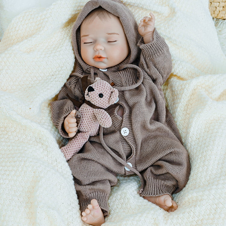 baby dolls | reborn baby dolls | vinyl reborn dolls | 20 inch reborn dolls | hand-painted details | gentle touch vinyl | realistic facial features | weighted body | perfect cuddle companion