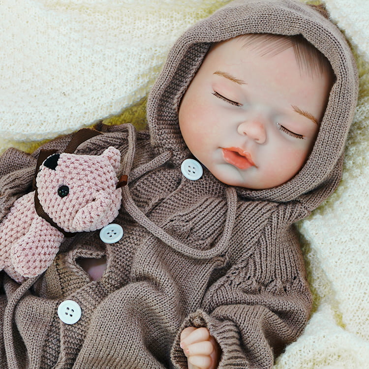 baby dolls | reborn baby dolls | vinyl reborn dolls | 20 inch reborn dolls | hand-painted details | gentle touch vinyl | realistic facial features | weighted body | perfect cuddle companion