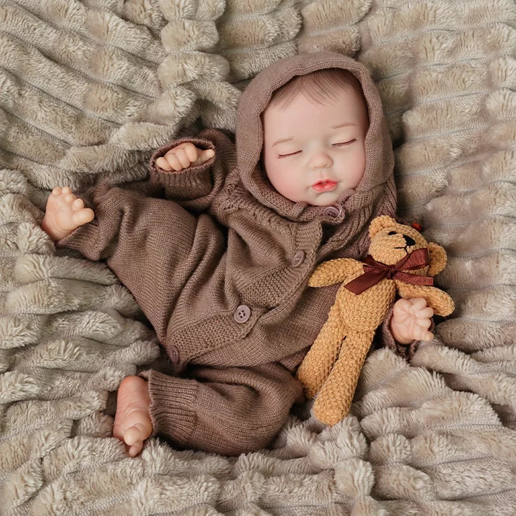baby dolls | reborn baby dolls | vinyl reborn dolls | 20 inch reborn dolls | hand-painted details | gentle touch vinyl | realistic facial features | weighted body | perfect cuddle companion