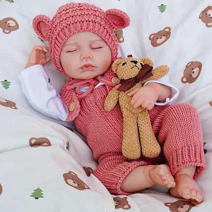 Tessa - Lifelike Sleeping Reborn Baby Doll (20") by chimidoll