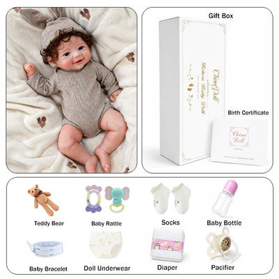 Rory 20" Realistic Full Silicone Reborn Baby Doll