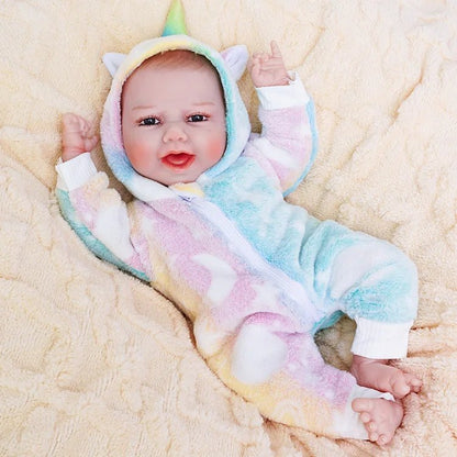 Dakota - Happy Lifelike Reborn Baby Doll (18") by chimidoll
