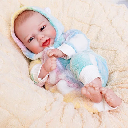 Dakota - Happy Lifelike Reborn Baby Doll (18") by chimidoll