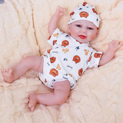 Ethan – Happy Lifelike Reborn Baby Doll (18") by chimidoll