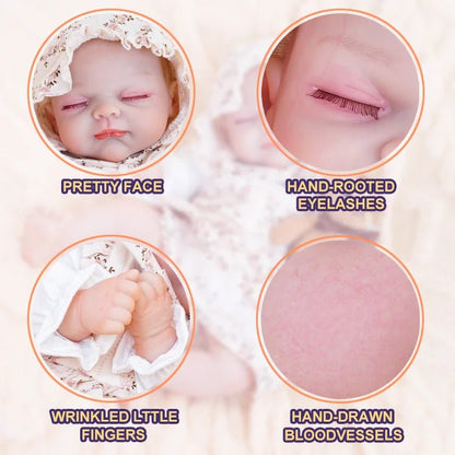 Emma - Lifelike Sleeping Reborn Baby Doll (18") by chimidoll