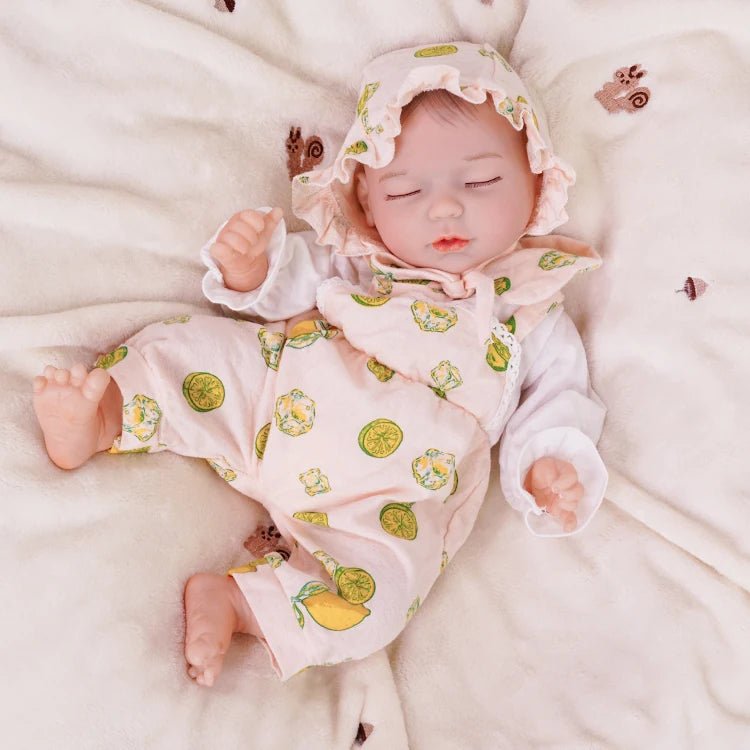 Clementine - Lifelike Sleeping Reborn Baby Doll (18") by chimidoll