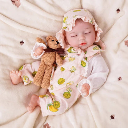 Clementine - Lifelike Sleeping Reborn Baby Doll (18") by chimidoll