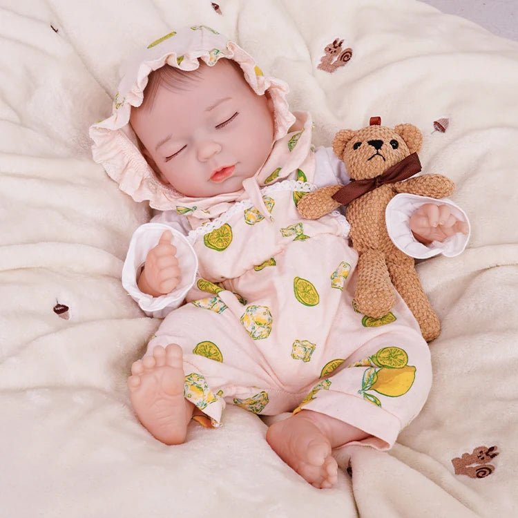 Clementine - Lifelike Sleeping Reborn Baby Doll (18") by chimidoll