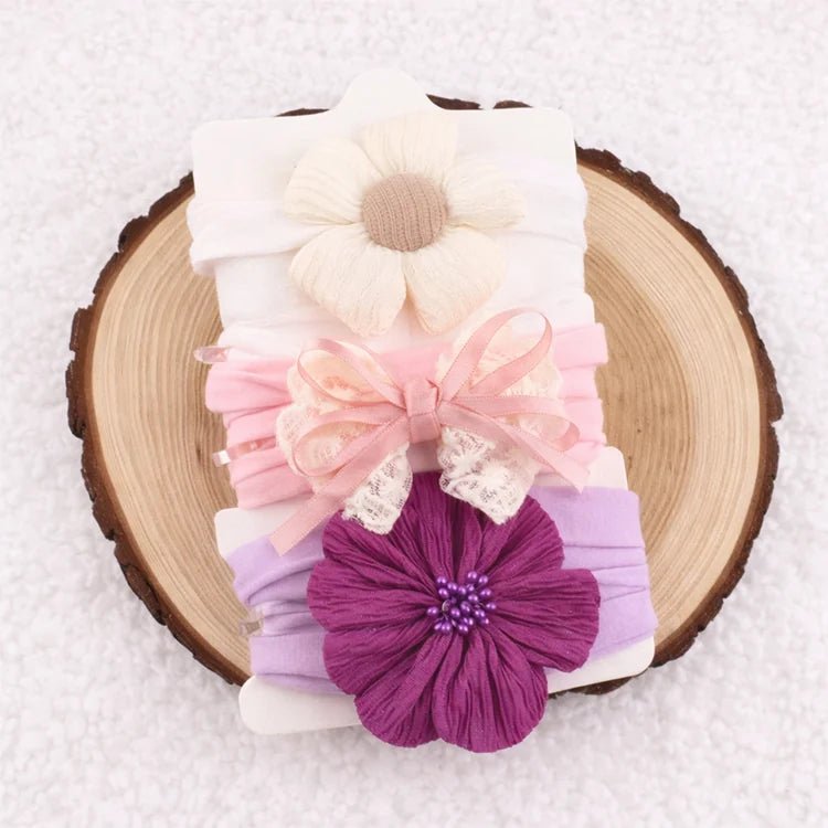 Baby Doll Headband Set – 3 Pieces