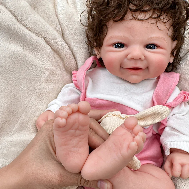 Dottie – Muñeca bebé reborn realista de silicona completa