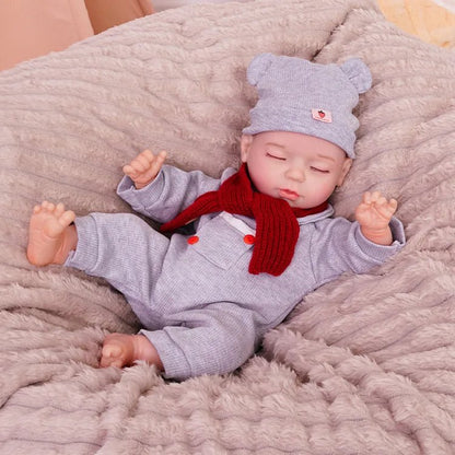Theo - Lifelike Sleeping Reborn Baby Doll (18") by chimidoll