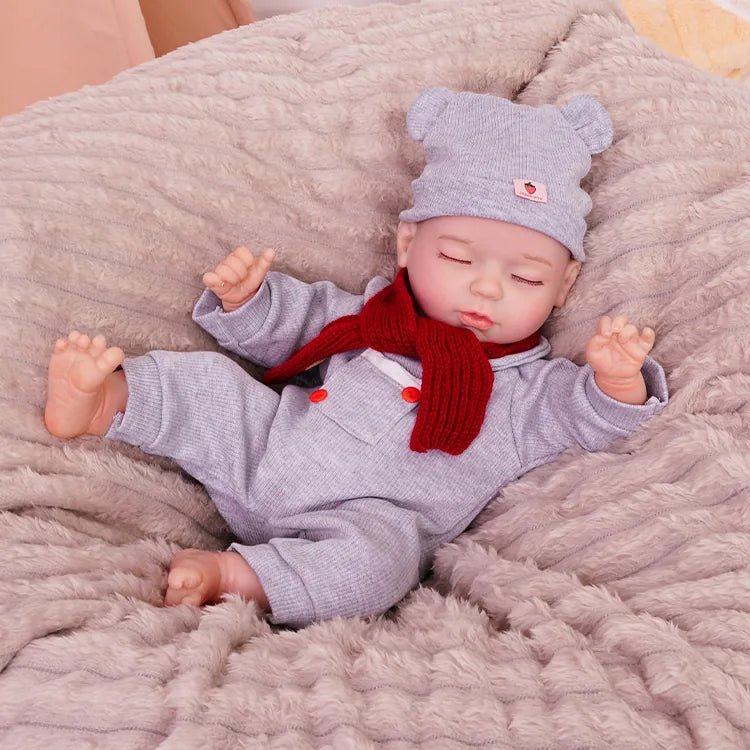 Theo - Lifelike Sleeping Reborn Baby Doll (18") by chimidoll