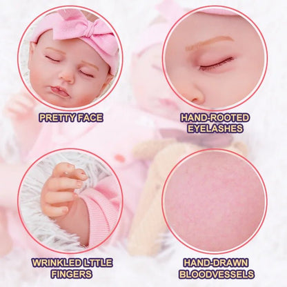 Emmie - Lifelike Sleeping Reborn Baby Doll (20") by chimidoll