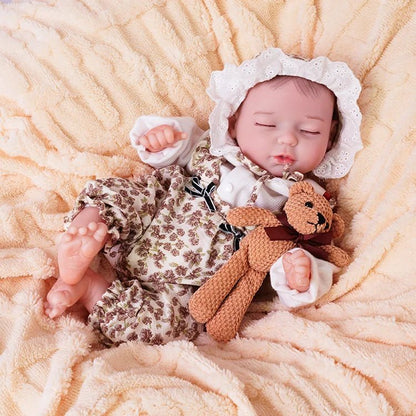 Lifelike Sleeping Reborn Baby Doll (18") by chimidoll
