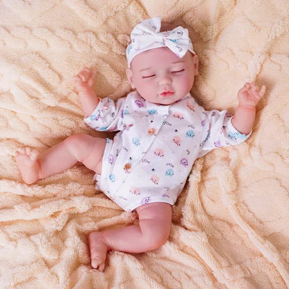 Amelia - Lifelike Sleeping Reborn Baby Doll (18") by chimidoll