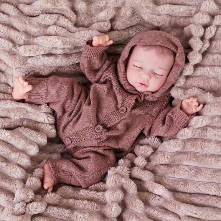 Noah - Lifelike Sleeping Reborn Baby Doll (18") by chimidoll