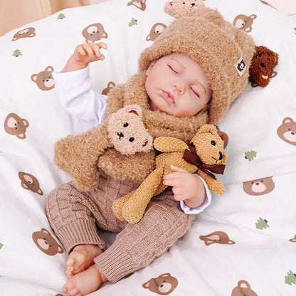 Finn - Lifelike Sleeping Reborn Baby Doll (20")