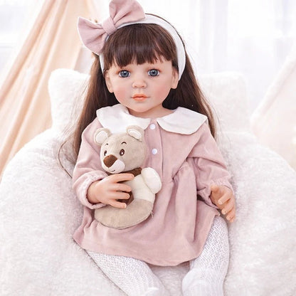 Chimidoll - Encantadora muñeca reborn realista para niños: realismo pintado a mano