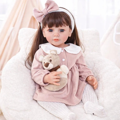 Chimidoll - Encantadora muñeca reborn realista para niños: realismo pintado a mano