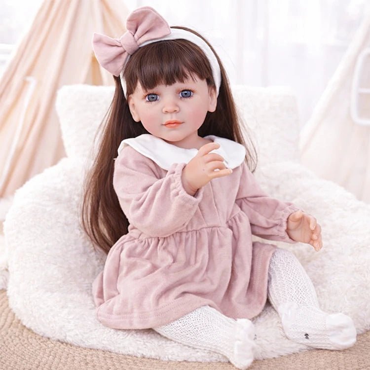 Chimidoll - Encantadora muñeca reborn realista para niños: realismo pintado a mano